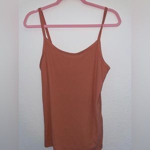 No boundaries tank top, coral color Size XXL